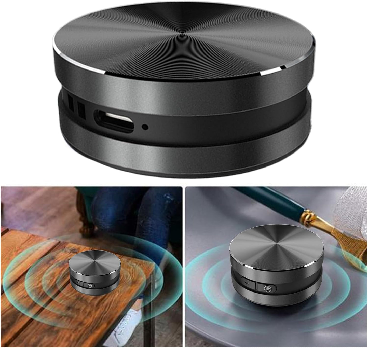 Altavoz inalámbrico de conducción ósea, reproductor de audio con ventosa de resonancia